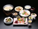 *【ゆめの森会席】25年冬のお食事一例