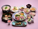 *【おわら会席】26年春のお食事一例