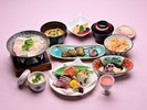 *【ゆめの森会席】26年春のお食事一例