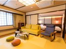 【ふるさと和洋室(一例)】広々とした和洋室(最大6名)