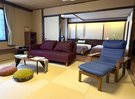 【705号室 名月/706号室 朧月】ファミリー向け和洋室(最大6名)リビングスペース
