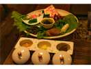 春から夏は山菜料理