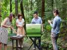 �y�[�H�z�e���XBBQ�^�ʑ���炵�𖞋i�􂨕����̃e���X��BBQ���y������