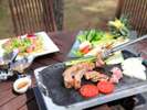 �y�[�H�z�e���XBBQ�^���݂��郌�X�g�����ł��p���錵�I�����H�ނ��ґ�BBQ��