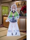 飯坂温泉の温泉むすめ『飯坂真尋(まひろ)』ちゃんがお出迎えします。