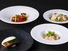 【大観苑 ※9〜10月メニュー】秋実・大観苑の木蓮コース/佐賀県産和牛に、ふかひれ、貝柱と大満足の全7品