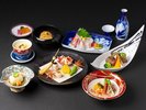 【楠 ※11〜12月メニュー】初冬・楠会席/国産牛網焼き、鰤うす造りなど贅沢な全8品の会席料理