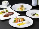 【ロータス ※1〜2月メニュー】寒冬・プルミエコース/佐賀牛もも肉のグリエを含む全5品