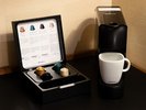 エグゼクティブルームに「ネスプレッソ」を設置しました。お部屋で本格コーヒーをお召し上がりください。