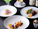 【ロータス ※7〜8月メニュー】盛夏・プルミエコース/真鯛や佐賀牛もも肉の炭火焼を含む全6品