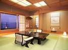 【特別室】最上階からの眺める景色にうっとり。