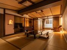 【温泉露天風呂付き客室】15.5畳+ダイニングのお部屋で贅沢なひとときを