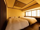 【モダン和洋室】シモンズベッドでゆっくりとお休みください