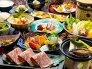 上州牛&活き鮑の踊り焼きなど上州の地産地消を楽しむきむら会席