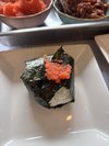 朝食 その場で握るおにぎりコーナー色々な具材をお楽しみいただけます。