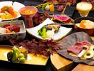 きむら会席秋冬 2026/10〜上州牛と活き鮑の踊り焼きの会席
