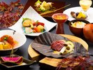 恵み会席秋冬 2026/10〜上州牛、鮑、旬の前菜がメインのお料理