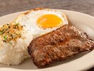 ハワイアンモーニング_モーニングステーキ&エッグ