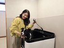【トリミングルーム】ドッグランで思いっきり遊んでも汚れを落とし清潔にお過ごしいただけます。(一例)