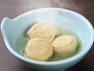 【ハーフビュッフェ:ご夕食】日光名物「巻き湯葉の煮物」(一例)