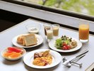 【お食事】和食だけでなく洋食のメニューもご用意 ※一例