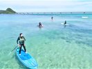 目の前の海でSUP等のマリンアクティビティも楽しめます(別料金)