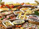 【10/1〜11/30期間】「ごちそうマルシェ 地魚と秋の味覚バイキング」開催!