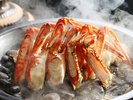 【カニ料理】やわらかく仕上げた焼きガニの、上品な味わい。