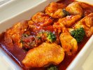 【朝食バイキング】メニュー例☆チキンのトマト煮