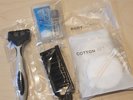 【アメニティセット(シェービング)】フロントで販売しております。※税込300円