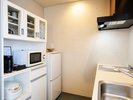 【デラックスツインルーム とぅーの部屋/45u/禁煙】キッチン用品・食器完備で長期滞在も快適