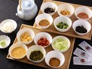 自分好みのお茶漬けで、朝からほっこり。