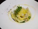 浜松産キャンディキャベツと宇佐美・美吉丸釜揚げしらすのスパゲッティ