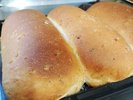 焼成中の自家製ぱん