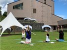 【朝ヨガ】屋外の自然の中で体験。グリーンシーズンの特定日に開催