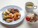 カレーと盛り付け例