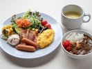カレーと盛り付け例