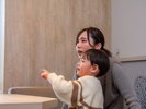 ほら、ママかっこいいよ!