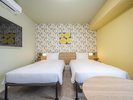 デラックスツインルーム 洗濯機・レンジ付