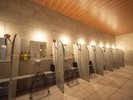 「阿蘇黒川の湯」男性大浴場 洗い場
