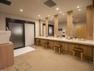 「阿蘇黒川の湯」女性大浴場 脱衣所