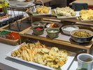 シェフの手作り朝食ブッフェ