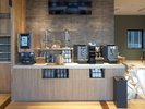 朝食ブッフェ ドリンクコーナー