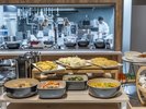 シェフの手作り朝食ブッフェ