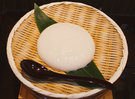 【手造り豆乳豆腐】手造りのお豆腐をお好みの薬味と一緒にどうぞ☆