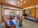 半露天風呂付客室「あかつき」