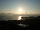 八望台 夕陽