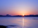 海(夕日)