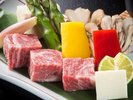 【料理イメージ】能登産牛陶板焼き