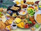 朝食バイキング(一例)